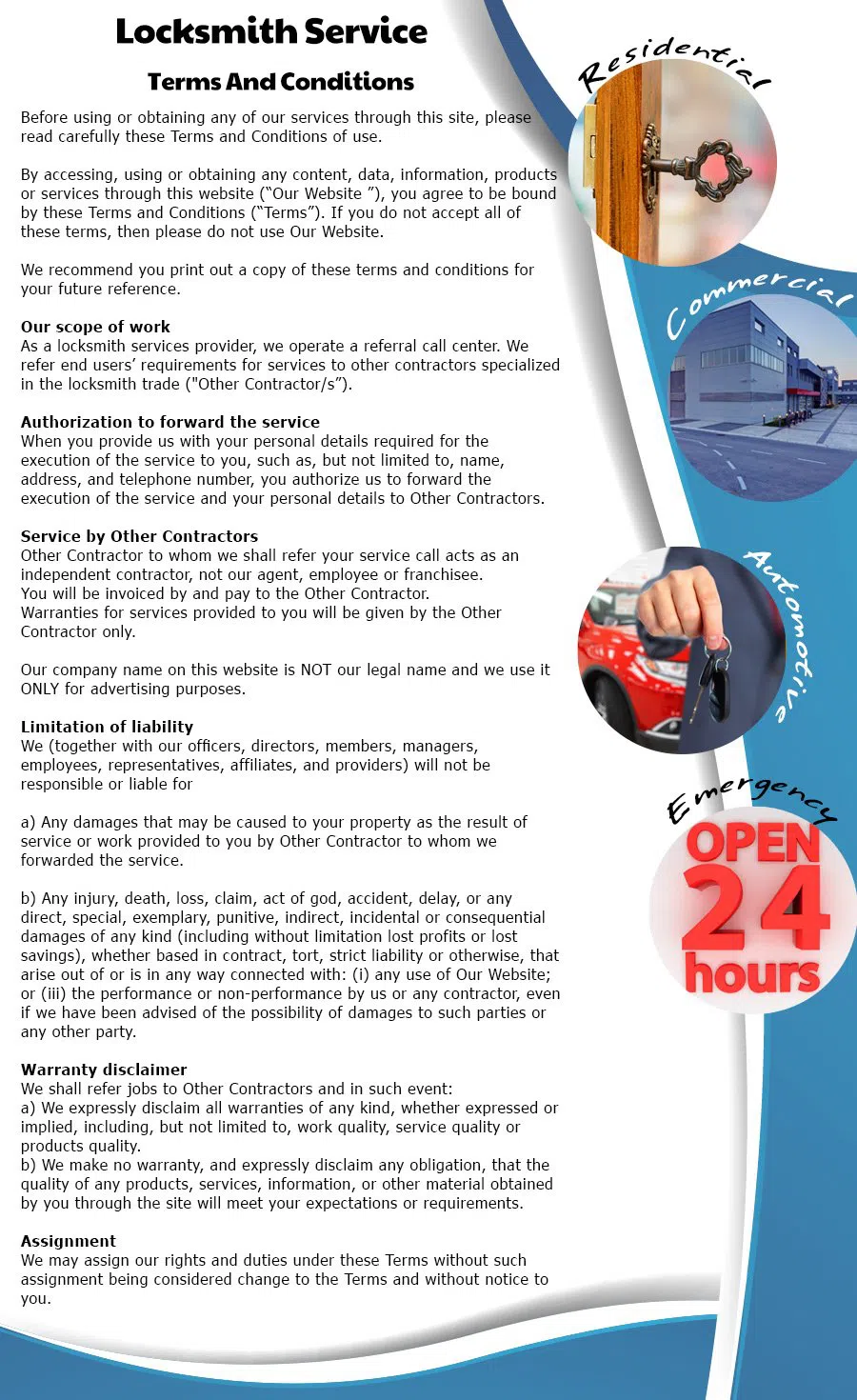 community Locksmith Store Denver, CO 303-703-9792 - terms-ls